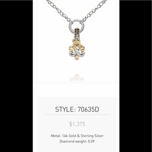 Alwand Vahan diamond pendant & chain.